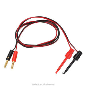 Klemmen-Haken-Sonde Bananenstecker Telefonanschluss Stromversorgung Testkabel - Product Image 2