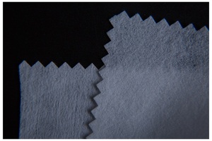 TA100-120WA Tricot Tricoté Tissu Tissé Fusible Lourds Entoilage 100 polyester tricot tissu coton troupeau tissu Pour Vêtements - Product Image 5