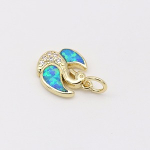 Nuevas señoras del diseño del cisne de <span class=keywords><strong>la</strong></span> joyería colgante con CZ piedra y OPAL - Product Image 4
