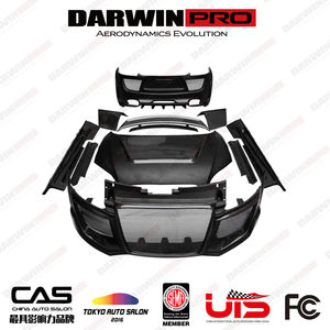Kit carrosserie complet DarwinPRO Black Sails Style pour Audi <span class=keywords><strong>TT</strong></span> TTS 07-14 - Product Image 1