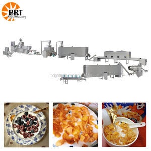 Automatique soufflant céréales corn <span class=keywords><strong>flakes</strong></span> faisant la machine d'extrusion fabricants prix - Product Image 2