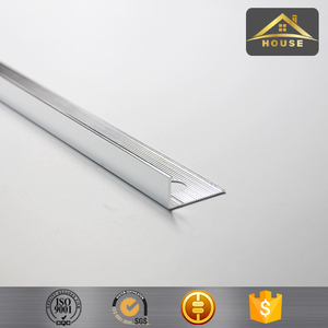 Baño de aluminio de 90x90 baldosas de cerámica dentro de la esquina tira de la baldosa de <span class=keywords><strong>metal</strong></span> - Product Image 1