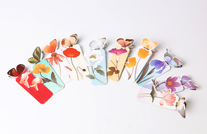 Teacher's Gift Book Butterfly Style Marker Stationery Gift Realistic Cute Kawaii Cartoon 3D <strong>Bookmark</strong> - Product Image 4