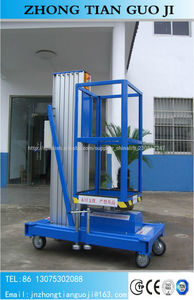 Plataforma de aluminio SJYL0.1-6 6m / pequeño ascensor casa / un ascensor hombre - Product Image 1