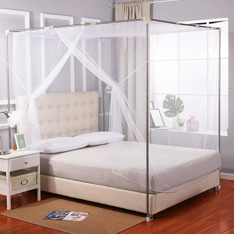 長方形の屋外使用アンチ蚊帳ホームベッドルーム蚊帳ネット