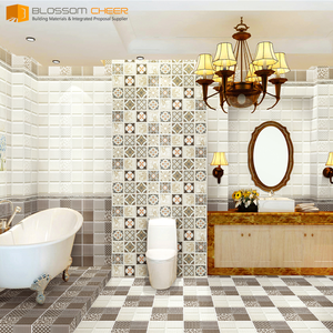 Salle de bains décoratif <span class=keywords><strong>carreaux</strong></span> de céramique carrés inserts <span class=keywords><strong>pour</strong></span> dosseret de cuisine - Product Image 6