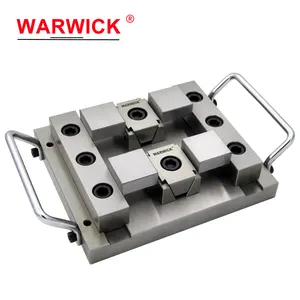 New product M8 socket head screw MINI OK Vise locking tool jig mechanical parts modular wedge type vise for CNC machine