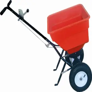 100LB Walk Behind Fertilizer Salt Spreader