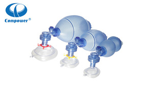 Compower khí nén nhu cầu van Túi cứu hộ mặt nạ cao su AirLife Hướng dẫn sử dụng ambubag hồi sức Ambu Túi - Product Image 4