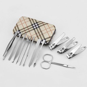 Coupe-ongles professionnel en acier inoxydable pas cher garniture manucure pédicure ensemble outil - Product Image 6