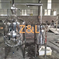 100l 200l lavande bois d'agar fleurs herbe distillateur d'huile essentielle à vendre