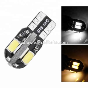 Canbus <span class=keywords><strong>T10</strong></span> Ổ Cắm <span class=keywords><strong>8</strong></span> <span class=keywords><strong>Smd</strong></span> 5630 5730 Chip Led Xe Giấy Phép Ánh Sáng W5W 194 Bóng Đèn 168 Không Có Lỗi DC 12V Trắng Tự Động Đọc Đèn - Product Image 5
