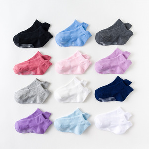 Good Sell Economical Comfortable Grip Ankle Kids <strong>Boys</strong> Girls Anti Non Skid Slip <strong>Slipper</strong> Crew <strong>Socks</strong> - Product Image 3