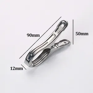Guangdong hardware Supply Stainless Steel clothes peg Wind Quilt Clip quilt clamp clothespin Clothes Pegs