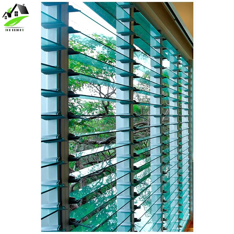 Nhôm Kính Cửa Sổ Louver Cửa Sổ Kim Loại Louver Cửa Sổ Pvc Louver Cửa Sổ