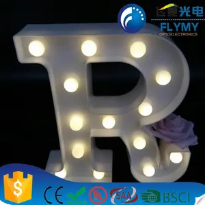 LED Marquee Mektup Işık Daimi Alfabe Up Işaretleri Sirk Plaketler Asılı 22*18*4.5 cm