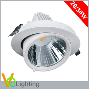 Corps De Lampe en aluminium 30 W Cob Led Piste Spot Light Fournisseur - Product Image 3