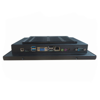 Mini PC industriel embarqué Windows avec écran tactile de 10 pouces à montage en rack