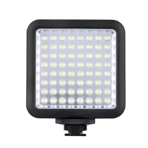 Godox LED64 Continuo Sulla Fotocamera Dimmerabile Videocamera Pannello LED Luce Video per DSLR Camera