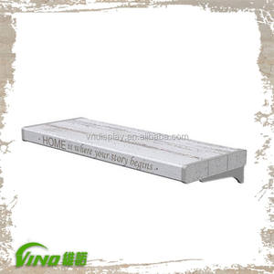 Vintage Wooden Shelf Bracket Designs Wall Holder,Handmade Rustic Floating Shelves Support,Custom Storage Organizer Shelf Talker - Product Image 2