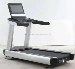 Treadmill Olahraga Fitness Perakitan Mudah, Treadmill/Treadmill Pelacak Olahraga Profesional