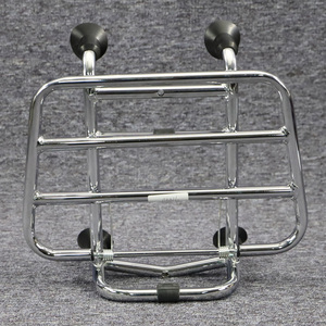 Borske Phía Trước Hàng Hóa Kệ Cho <span class=keywords><strong>Vespa</strong></span> <span class=keywords><strong>Sprint</strong></span> Primavera Scooter Nhôm Phía Trước Gấp Giá Nhà Sản Xuất Của Cơ Thể Hệ Thống Sản Phẩm - Product Image 2