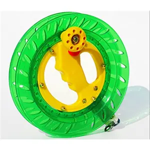 wholesale ABS blank round kite winder kite plastic reel wheel 100% virgin material with cheap price