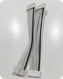 Conector de alta calidad 2,0 Pitch 6Pin/5Pin Arnés de aislamiento de PTFE negro Alambre de conductor de cobre Cables Conjuntos de cables - Product Image 4