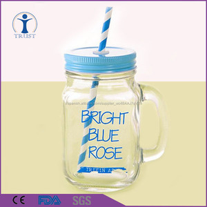 Caliente-venta nueva tendencia de la <span class=keywords><strong>moda</strong></span> 15 oz square maravilloso mason jar - Product Image 1