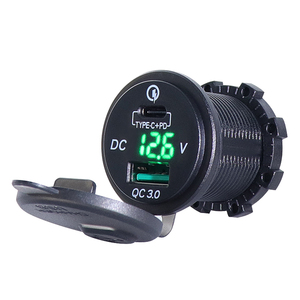 Kewig Waterproof Type C+PD <strong>Car</strong> Charger Fast Charging Freproof PC <strong>USB</strong> Power <strong>Socket</strong> with Voltage Monitoring for <strong>Car</strong> Boat Bus - Product Image 3