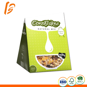 Customized Cornflake Paper <strong>Box</strong> <strong>Cereal</strong> Paper Packaging <strong>Box</strong> - Product Image 3