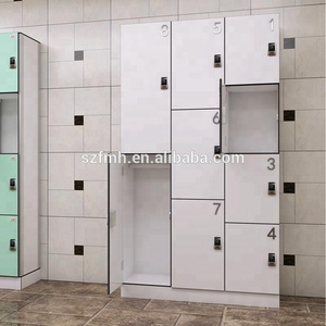 Hpl phòng tập thể dục tủ khóa Tủ 2 ngăn Phenolic nhỏ gọn thay đổi phòng thay đồ - Product Image 2