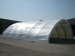 Refugio <span class=keywords><strong>de</strong></span> contenedores <span class=keywords><strong>de</strong></span> toldo <span class=keywords><strong>de</strong></span> acero industrial grande resistente para almacenes - Product Image 5
