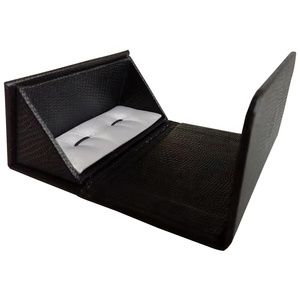 Luxury Custom Logo Tông Giấy Khuy Măng Sét Nhỏ Bao Bì Hộp Quà Tặng - Product Image 2