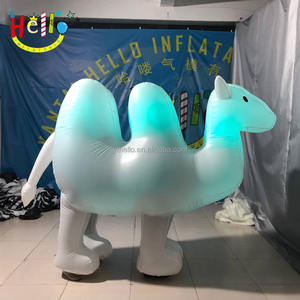 Costume de <span class=keywords><strong>chameau</strong></span> <span class=keywords><strong>gonflable</strong></span> à lumière LED, veste de carnaval, événements de fête, de rue, de carnaval, avec lumière - Product Image 4