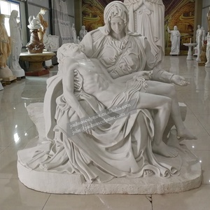 Statua in pietra da giardino prezzo statua in marmo Pieta 242 - Product Image 3