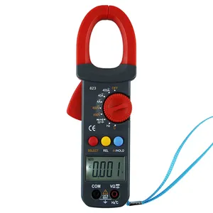 Digital Clamp Meter WH823 with Capacitance Test Backlight Buzzer Temperature Data Hold Frequency Duty Cycle