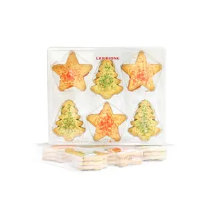 Brc/Haccp Hot Koop 340G Holiday Suiker Boter Cookies Versierd Cookies