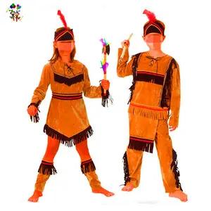 Goedkope Jongens En Meisjes Indiase Kinderen Fancy Dress Cosplay Party Kostuums HPC-3145