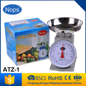 Metallgehäuse Retro <span class=keywords><strong>5kg</strong></span> Mechanische Federwaage Küchenwaage - Product Image 4