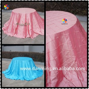 Danming fabrica venta caliente especial de lino textil tafeta wedding pin tuck reposteria trapillo, Pintuck cubierta de reposteria - Product Image 1
