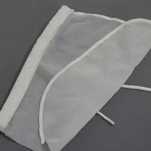 food grade reusable 12'' x 10'' and 12''x12'' nylon nut milk filter bag