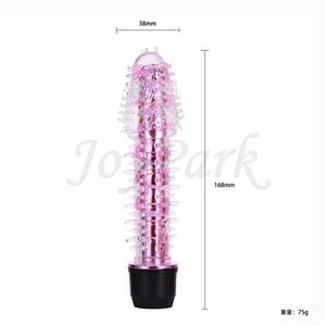 JoyPark Beliebter Weiblicher Masturbator Drachenbart-Perlen Dildo <span class=keywords><strong>Penis</strong></span>-<span class=keywords><strong>Vibrator</strong></span> Weich Wasserdicht für Frauen - Product Image 2