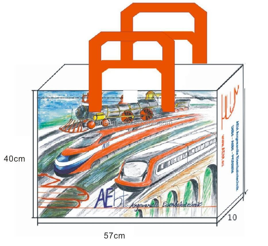 Фабричная высококачественная и недорогая сумка для переноски из нетканого полотна, Гуанчжоу