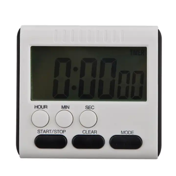 Large LCD Digital Kitchen Cooking Timer Count-Down Up Clock Loud