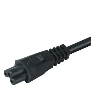 Conector de alimentação de 3 pinos, conector cei c5 10a/16a 250v, cabo de alimentação de mickey mouse plug de compensação robusta