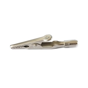 Hot Verkoop Groothandel 10 Ampère Kleine Metalen <span class=keywords><strong>Alligator</strong></span> Clip Met 8-32 Schroefdraad - Product Image 1