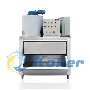 Factory Wholesale Price Seawater Fishery Industry Flake Ice Machine Capacity From 1T To 30T For Fishing Ice Fabrication Machine