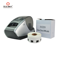Brother — étiquettes pour imprimante, impression pour étiquettes, Compatible avec brother QL, DK 11221 /D, K 1221