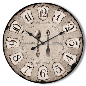 Đồng Hồ Treo Tường Cỡ Lớn Kiểu Cổ Điển, Bằng MDF, Trang Trí Nhà Cửa, Tháp <span class=keywords><strong>Eiffel</strong></span>, Paris - Product Image 3